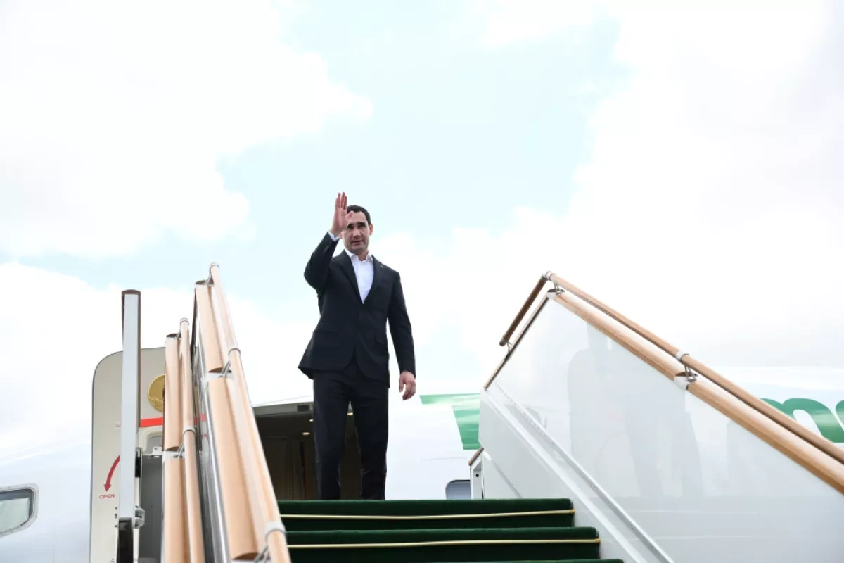 Turkmen president's state visit to Azerbaijan concludes PHOTO