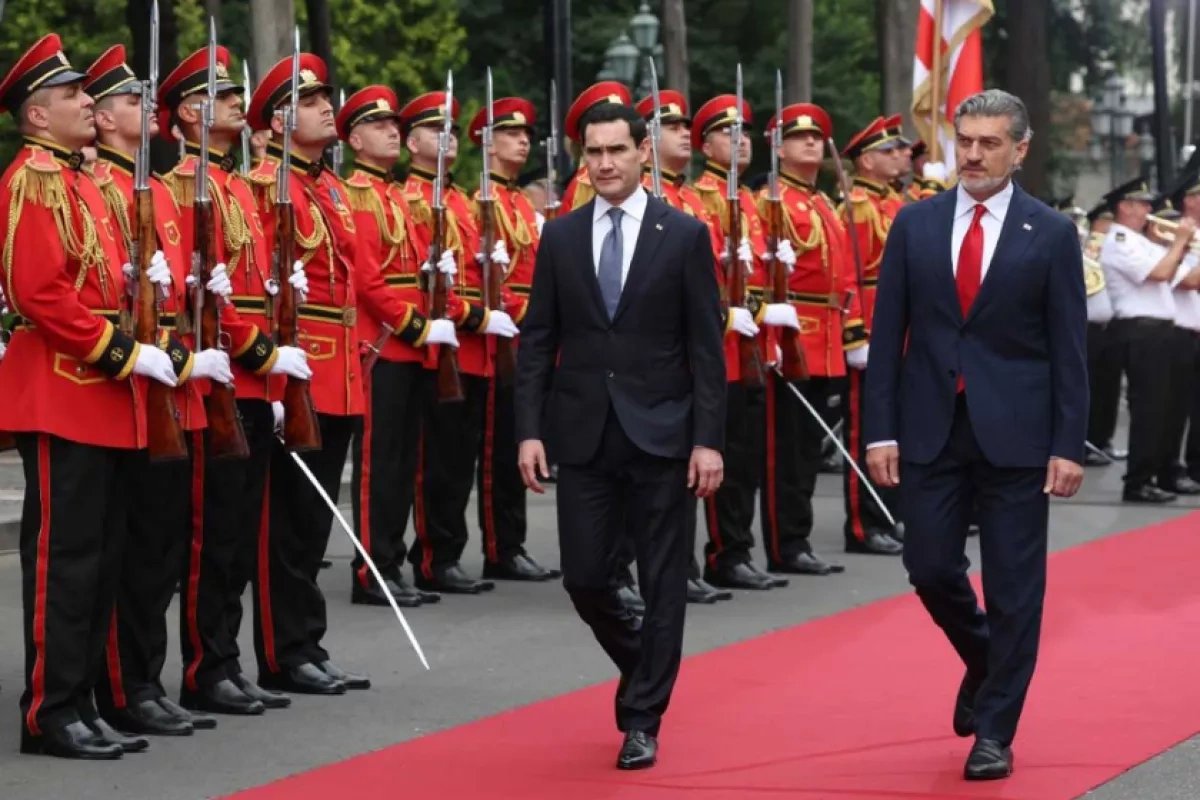 Turkmen President Berdimuhamedov arrives in Georgia on official visit