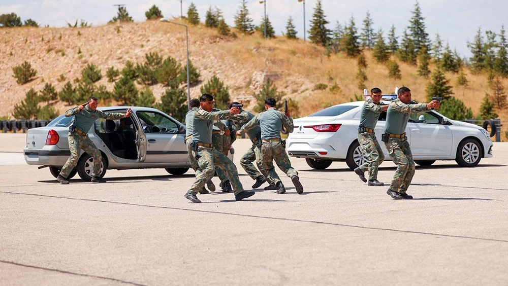 Azerbaijani MoD’s military police delegation visits Türkiye (PHOTO)