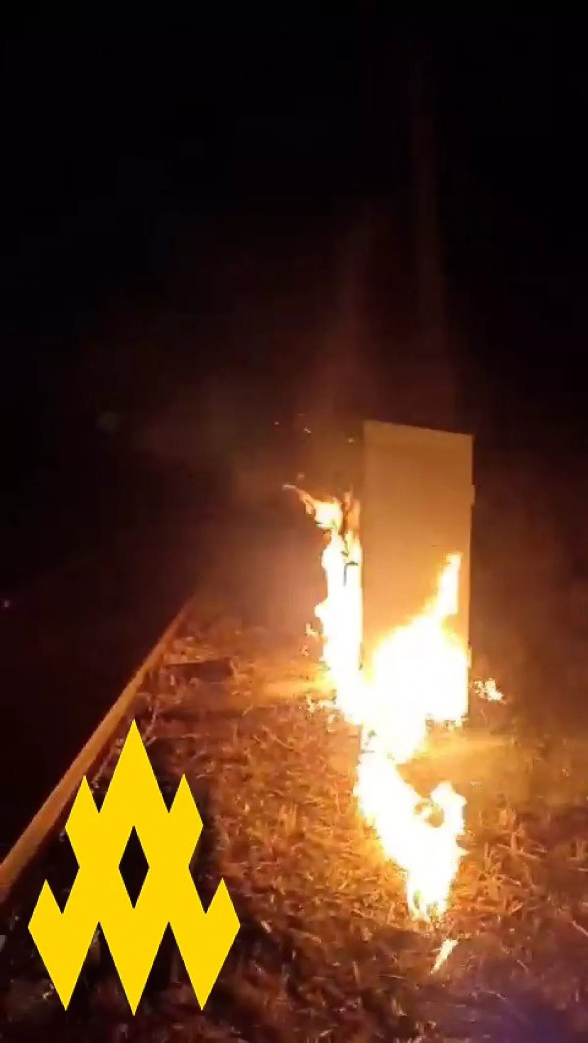 Ukrainian partisans sabotage key Russian supply rail to frontline PHOTO / VIDEO