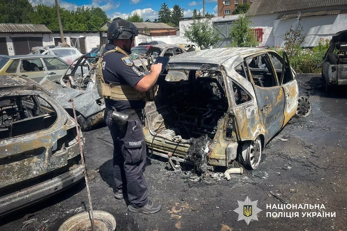 Two killed, nine injured in Russian attacks on Ukraine's Sumy region PHOTO