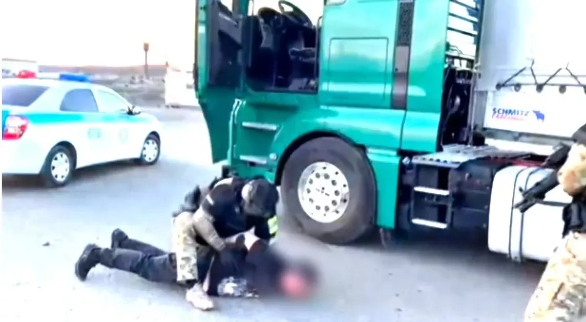 Kazakhstan disrupts illegal migration network involving truck transport PHOTO