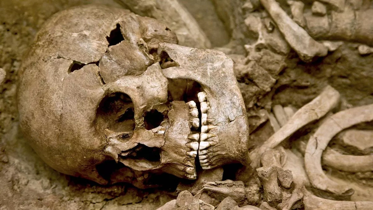 Ancient burial mound unearthed in Azerbaijan’s Yardimli district PHOTO