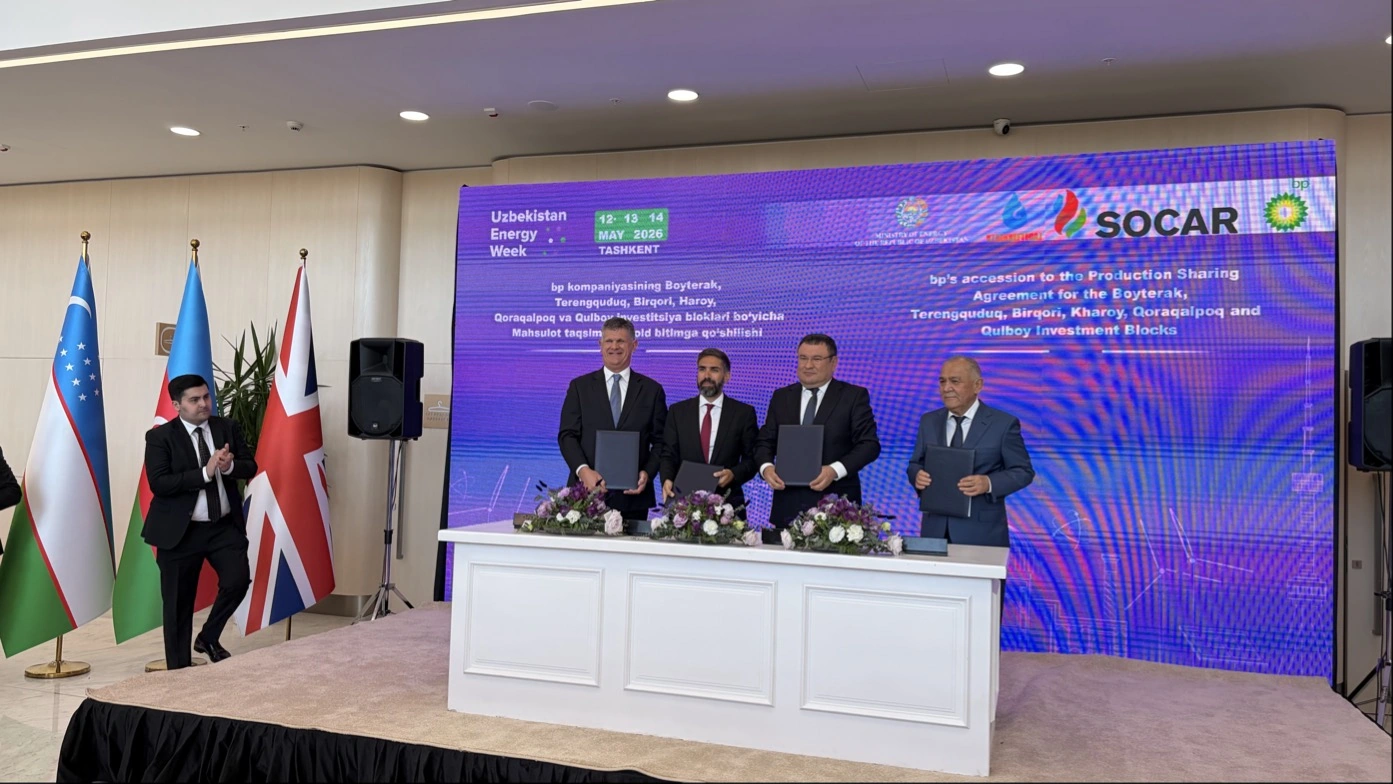 bp enters North Ustyurt PSA in Uzbekistan (PHOTO)