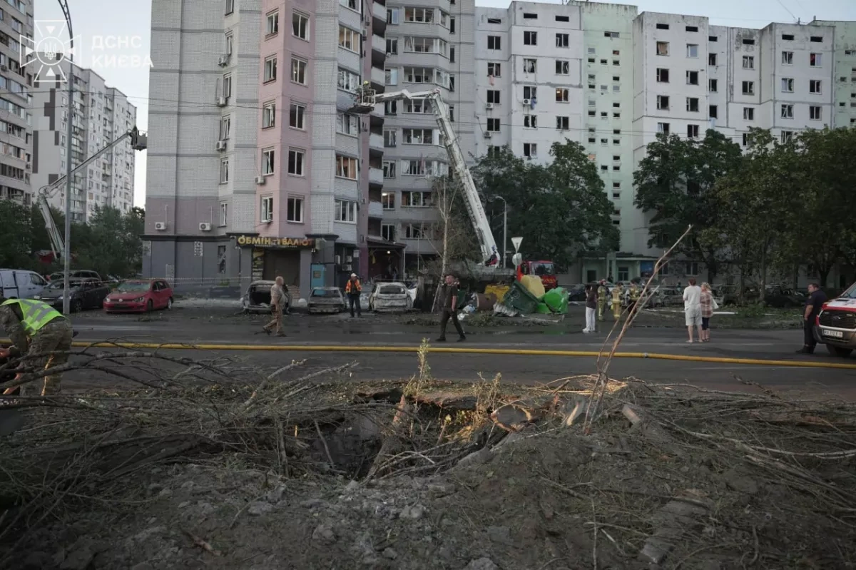 Russian overnight attack on Kyiv kills nine, injures 27 PHOTO