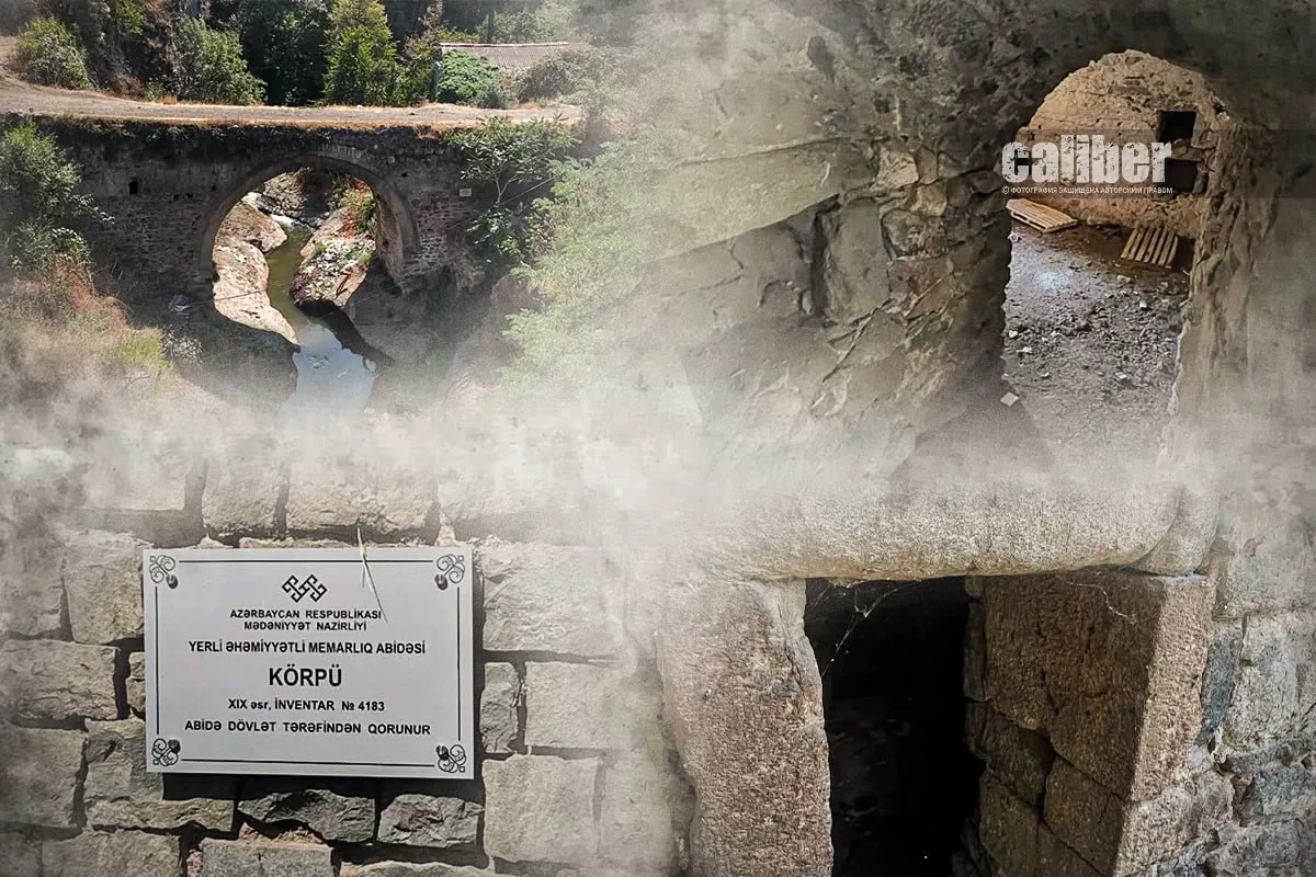 Dashkasan's stone bridge: A guardian of history and architectural traditions A journey into history on Caliber.Az