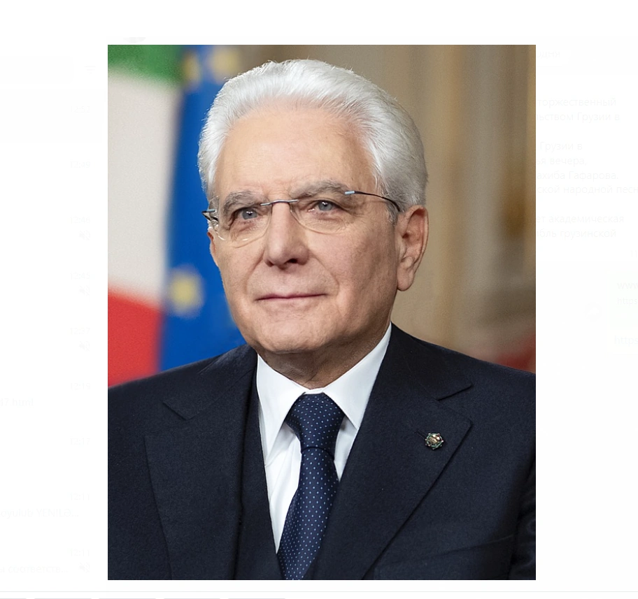 President of Italy sends congratulatory letter to President Ilham Aliyev