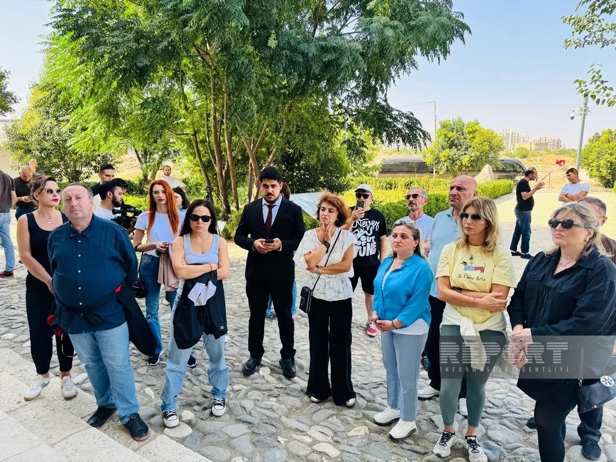 Georgian journalists, bloggers pay visit to Azerbaijan’s Aghdam region PHOTO