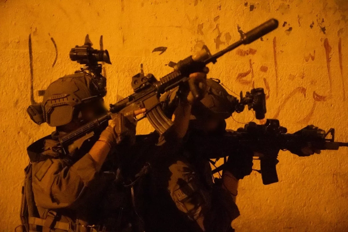 Israeli forces say they dismantled 30 weapons-making machines near Nablus PHOTO