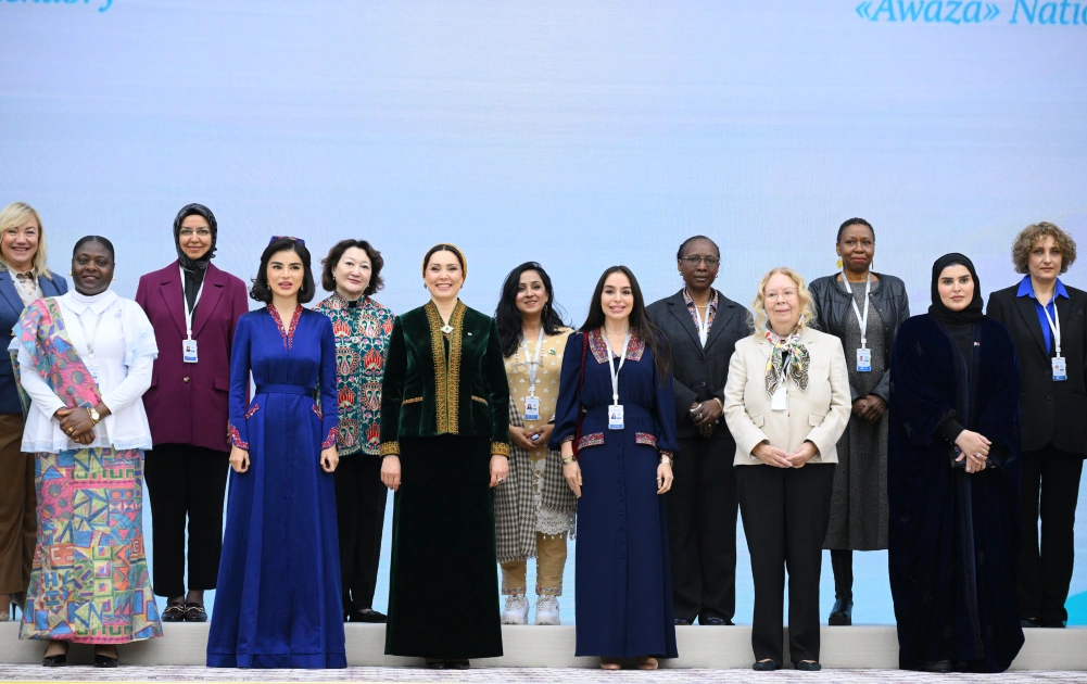 Heydar Aliyev Foundation VP Leyla Aliyeva participates in international conference in Turkmenistan (PHOTO)
