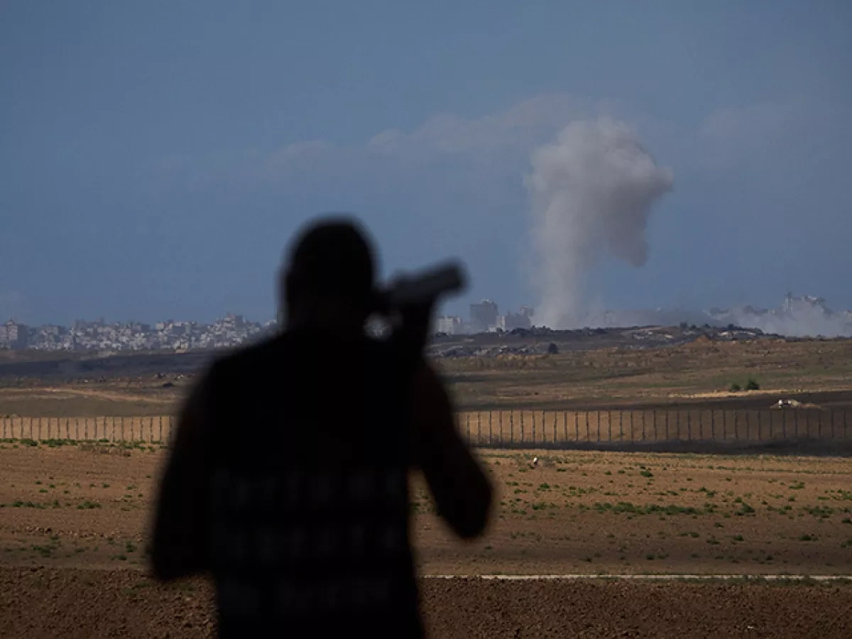 Israeli military says troops killed militants approaching forces in Gaza VIDEO