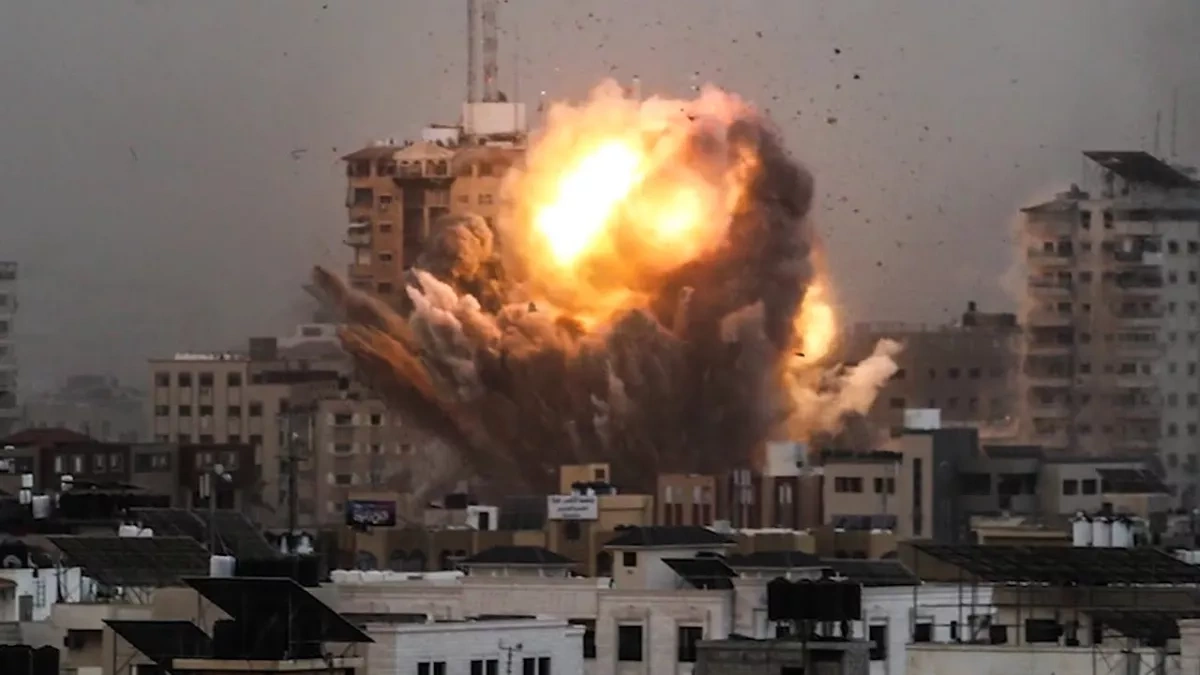 Israel conducts airstrikes on over 200 sites in Iran, military says VIDEO
