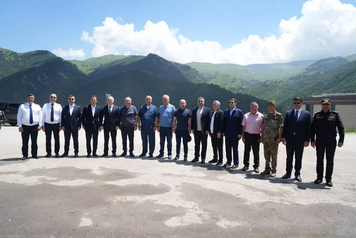 Uzbek top prosecutor reviews reconstruction in Kalbajar, Azerbaijan PHOTO