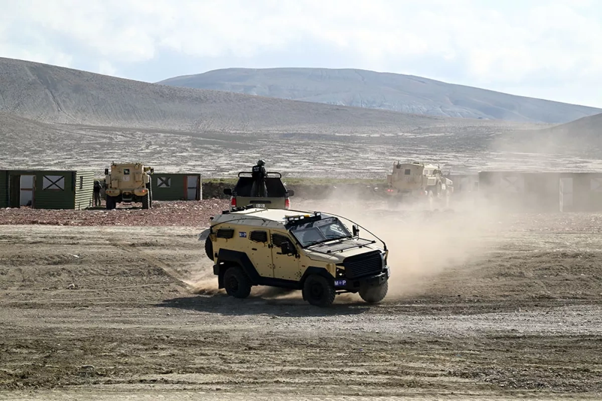 Azerbaijan defence chief reviews military police unit ahead of NATO evaluation PHOTO/VIDEO