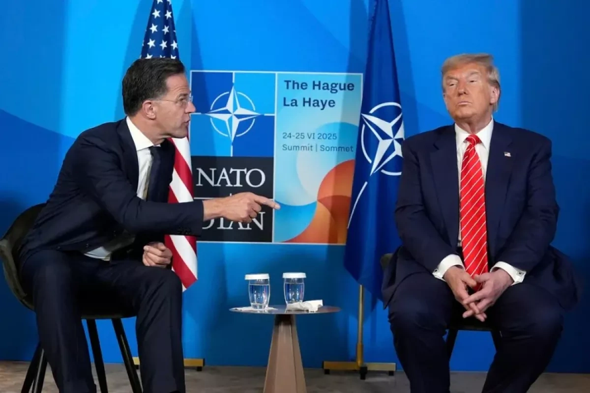 NATO’S Rutte seeks to stabilise US relations in Washington