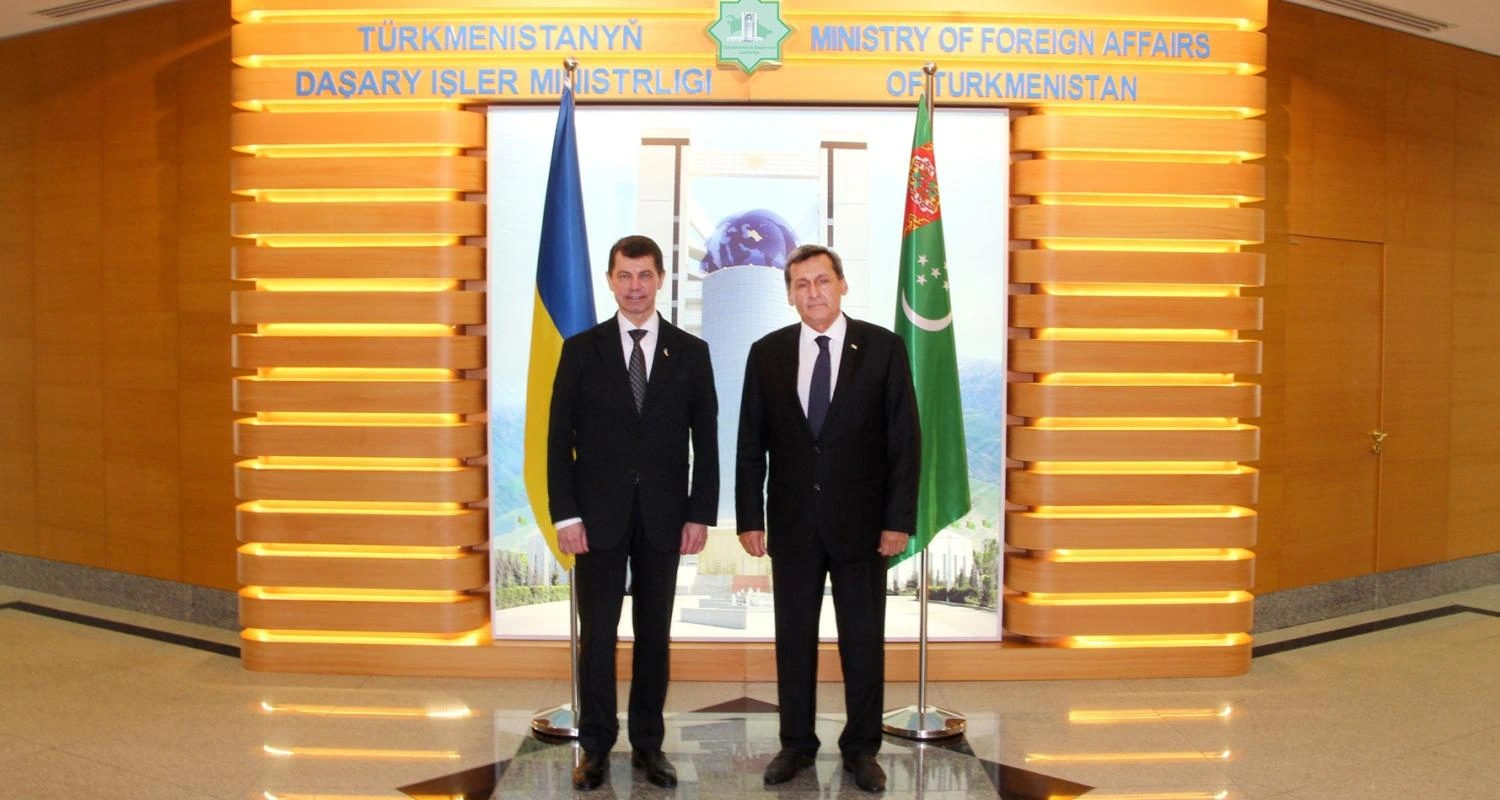 Turkmenistan, Ukraine explore ways to expand co-op in Ashgabat meeting