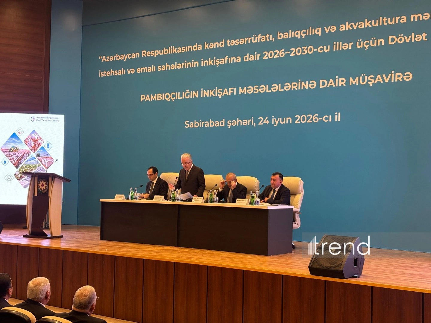 Azerbaijan plans to develop insurance mechanisms in cotton farming - official