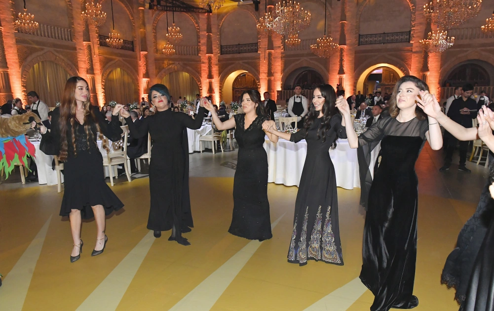 VP of Heydar Aliyev Foundation Leyla Aliyeva and Head of Baku Media Center Arzu Aliyeva attend Gala Ceremony regarding year's sports results
