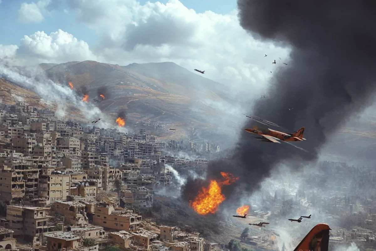 IDF strikes Hezbollah launch sites in southern Lebanon VIDEO