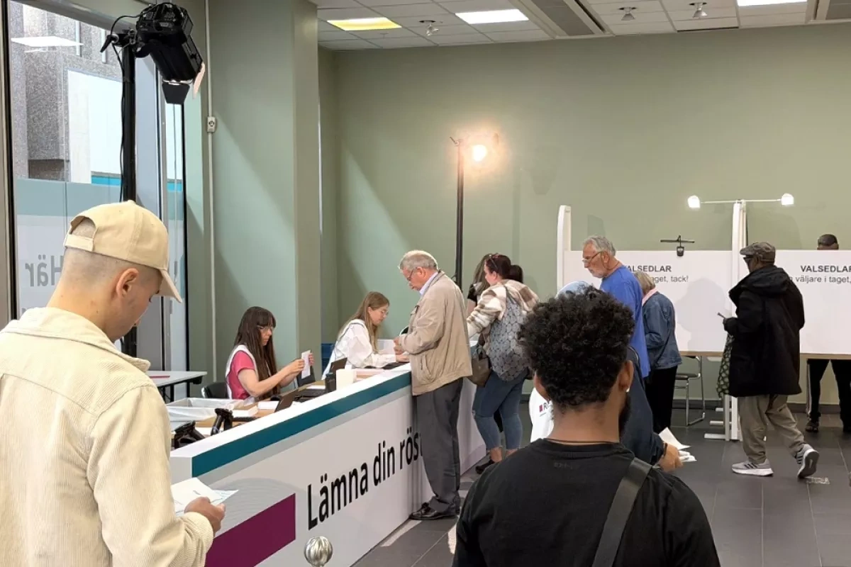 Swedes cast ballots to determine new composition of parliament