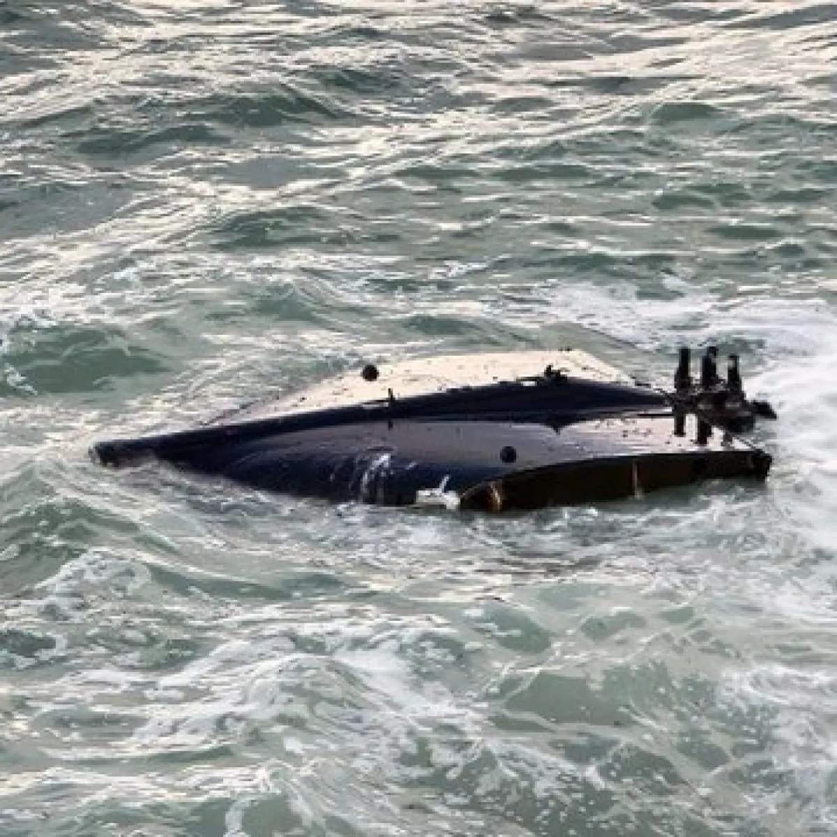 Unidentified drone found off Türkiye’s Black Sea coast PHOTO