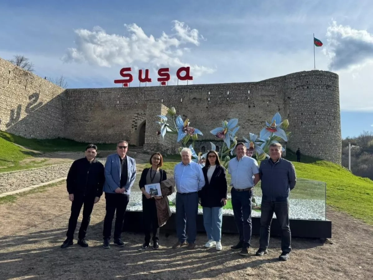 Irish parliamentary delegation visits Shusha, Khankendi PHOTO