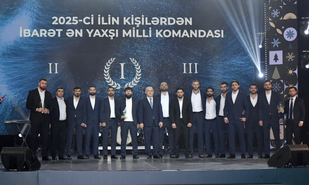 VP of Heydar Aliyev Foundation Leyla Aliyeva and Head of Baku Media Center Arzu Aliyeva attend Gala Ceremony regarding year's sports results