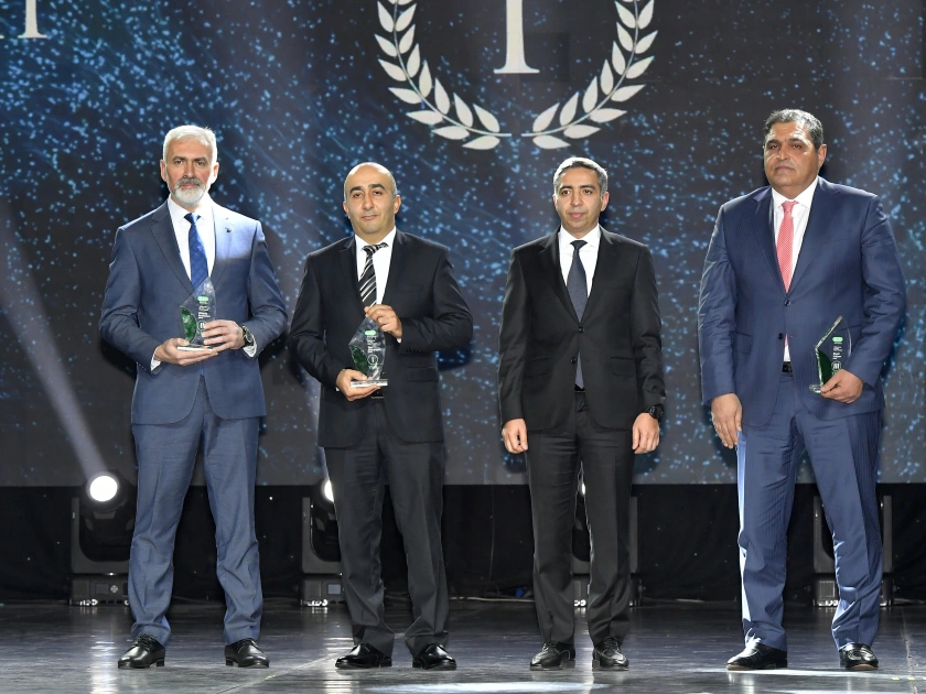 VP of Heydar Aliyev Foundation Leyla Aliyeva and Head of Baku Media Center Arzu Aliyeva attend Gala Ceremony regarding year's sports results