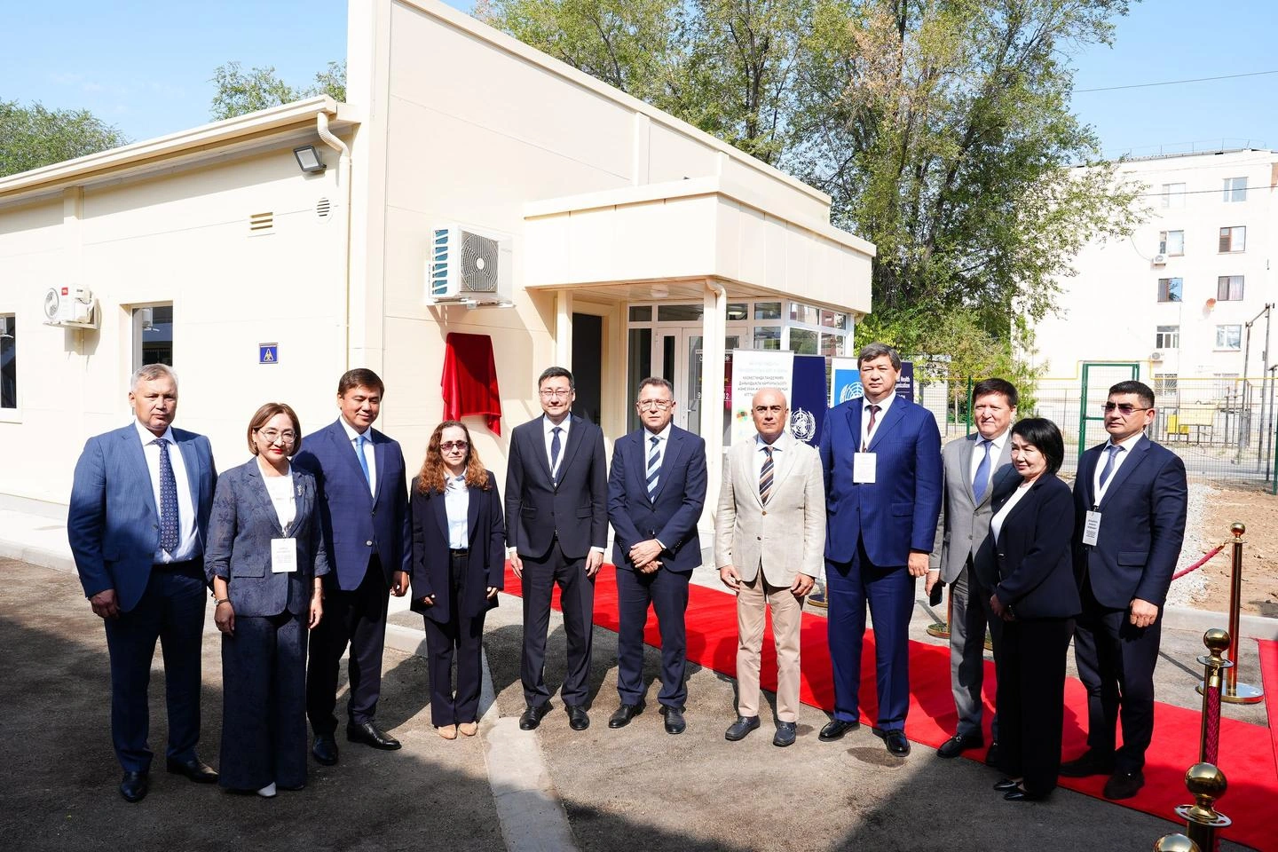 Kazakhstan launches new virology lab backed by WHO and UNDP