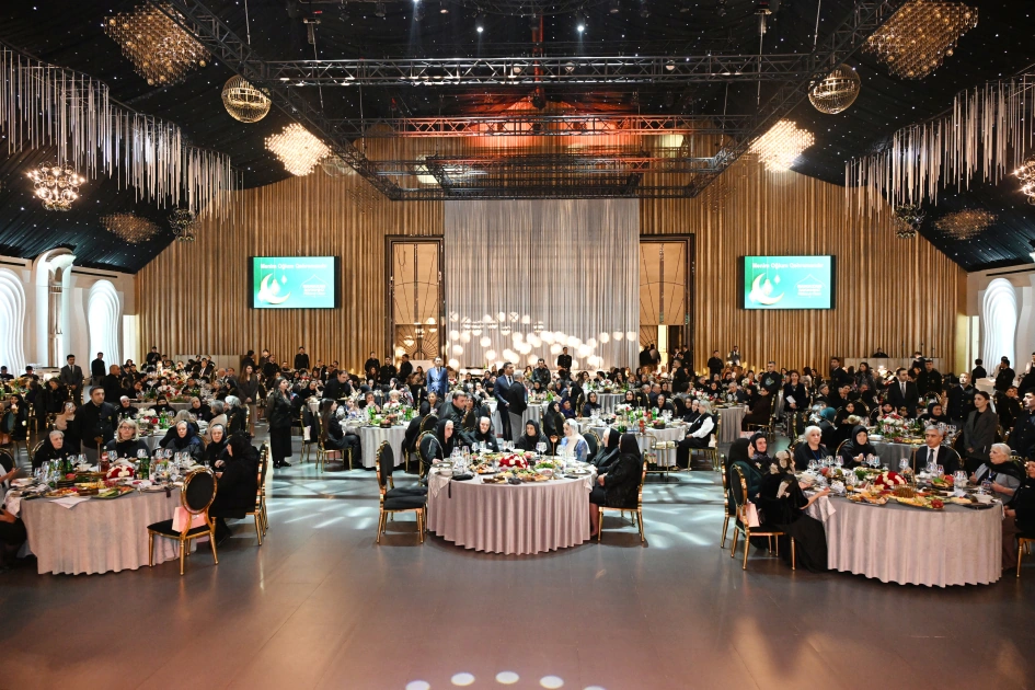 Leyla Aliyeva attends iftar dinner held with participation of martyrs’ mothers