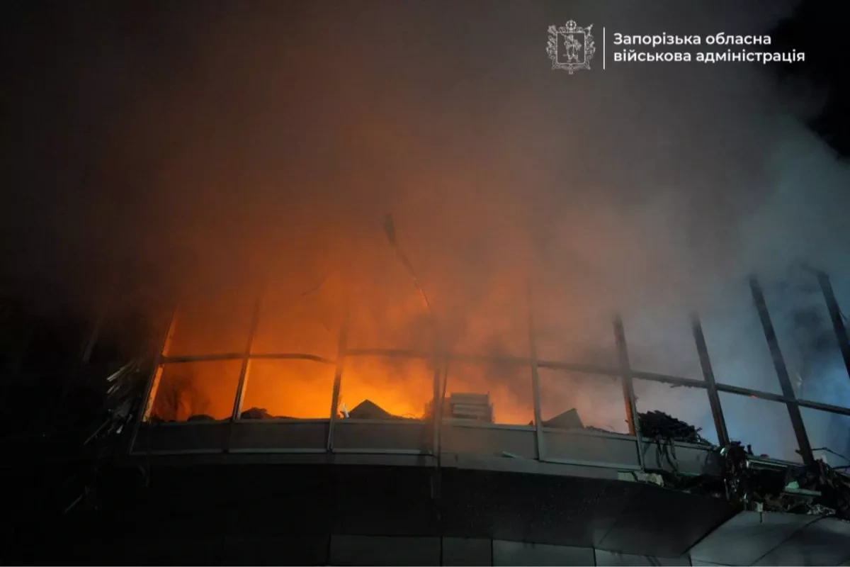 Two injured as hundreds of Russian strikes hit Ukraine’s Zaporizhzhia region PHOTO/VIDEO