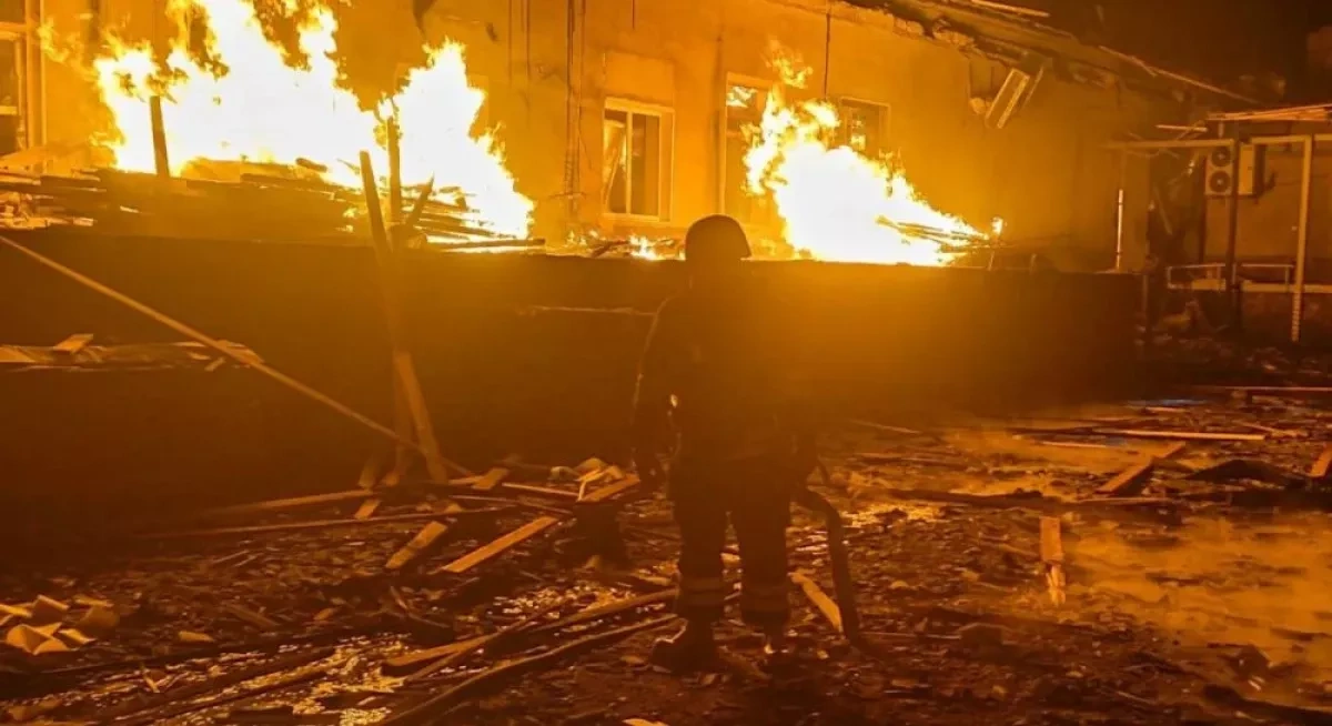 Russian drone strike hits winery in Ukraine's Odesa region, fire reported