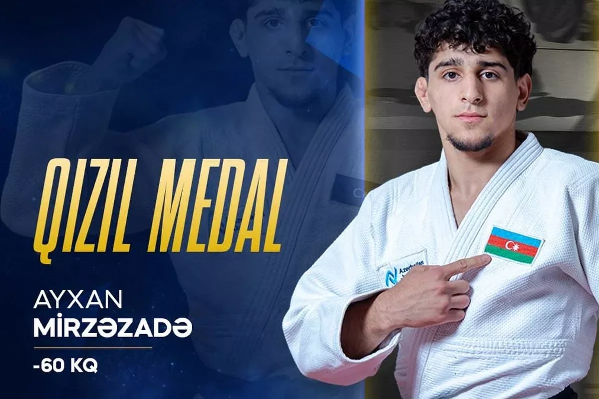 Azerbaijani judoka takes European youth gold after final victory