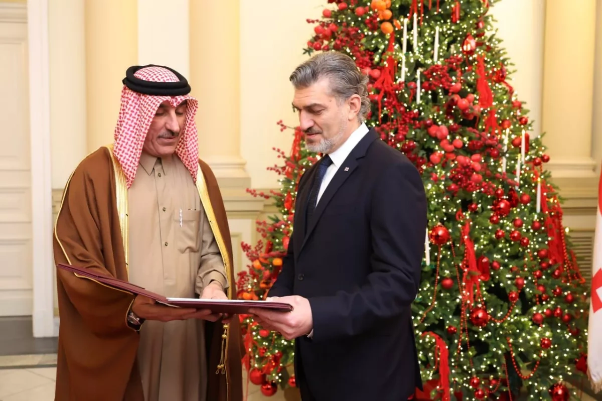 Georgian president receives credentials from ambassadors of six states