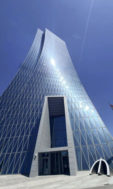 President Ilham Aliyev attends opening of new building of Central Bank (PHOTO)
