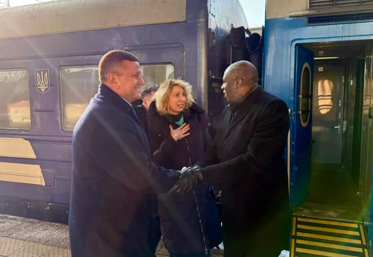 British deputy PM David Lammy arrives in Ukraine