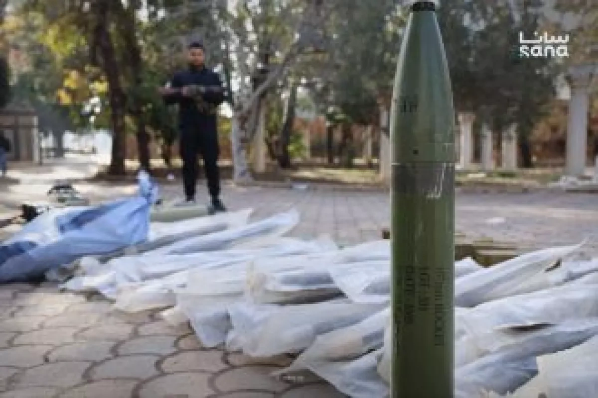 Syria thwarts major weapons smuggling attempt into Lebanon PHOTO