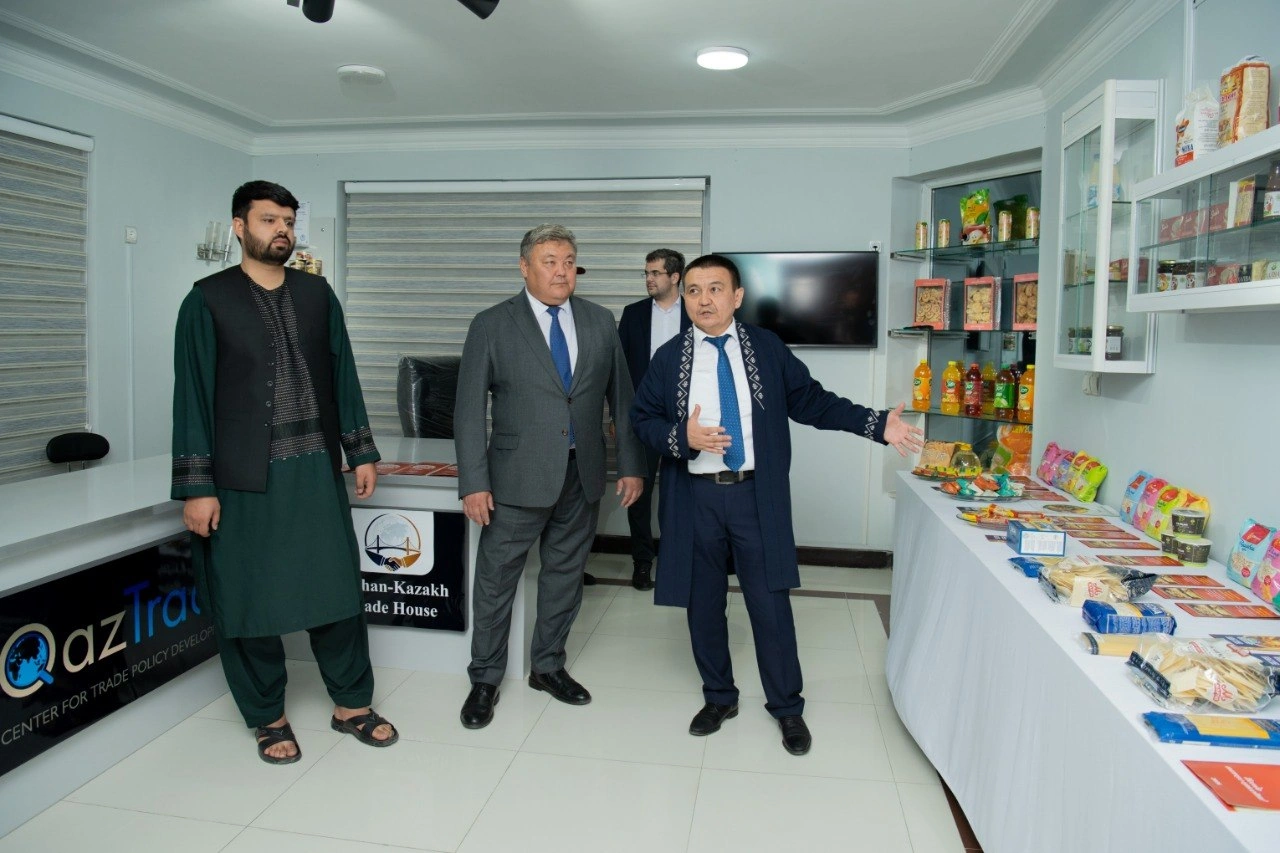 Kazakhstan opens trade house in Afghanistan's Kabul