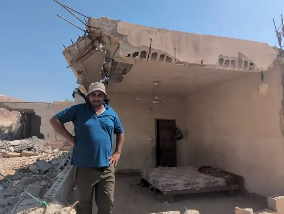 Israel accused of complicity in settler demolition of Palestinian homes near Jericho PHOTO