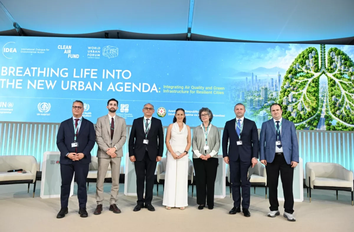 Baku hosts high-level forum on clean air, green cities at WUF13 PHOTO