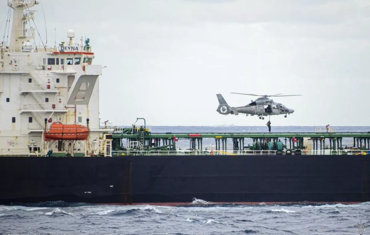 French navy seizes Russian tanker disguised under Mozambique flag