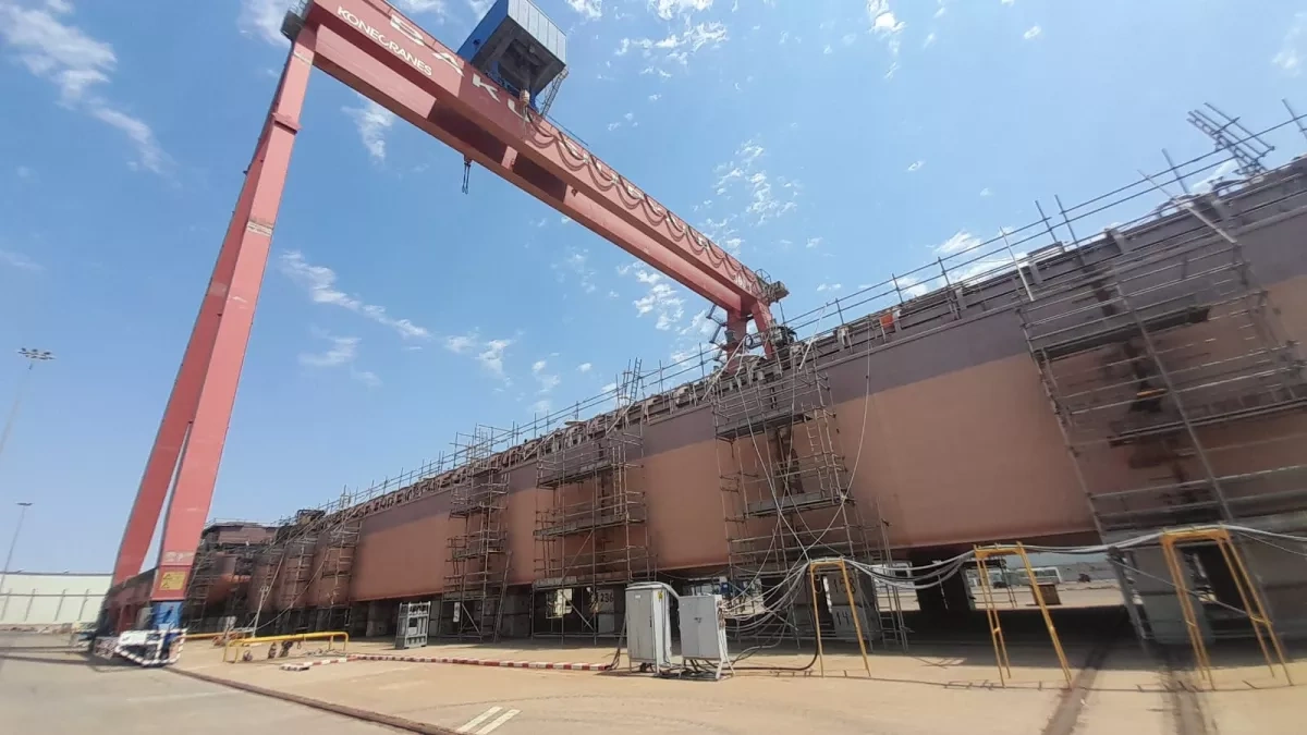 The birth of an iron giant: how Azerbaijan is building a maritime power A shipbuilding triumph on the shores of the Caspian / PHOTO / VIDEO
