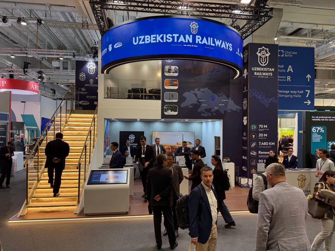 Uzbekistan unveils major railway plans with CRRC, Hyundai Rotem