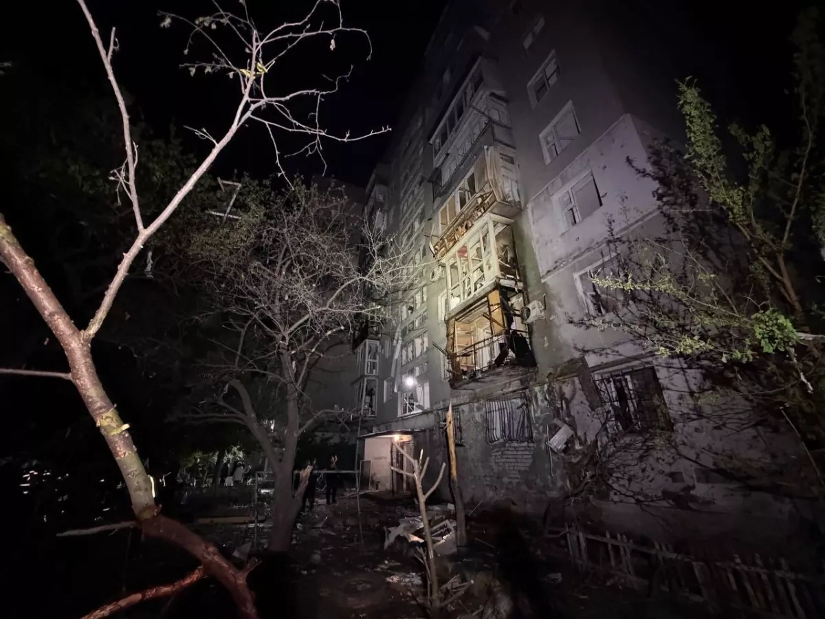 Russian drone attack damages homes, infrastructure in Odesa, injures five PHOTO