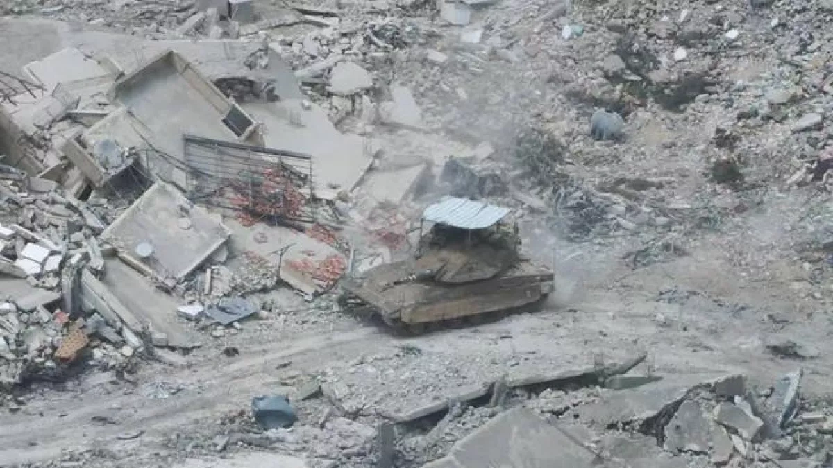 Hezbollah says explosives destroy Israeli armoured vehicles in Lebanon
