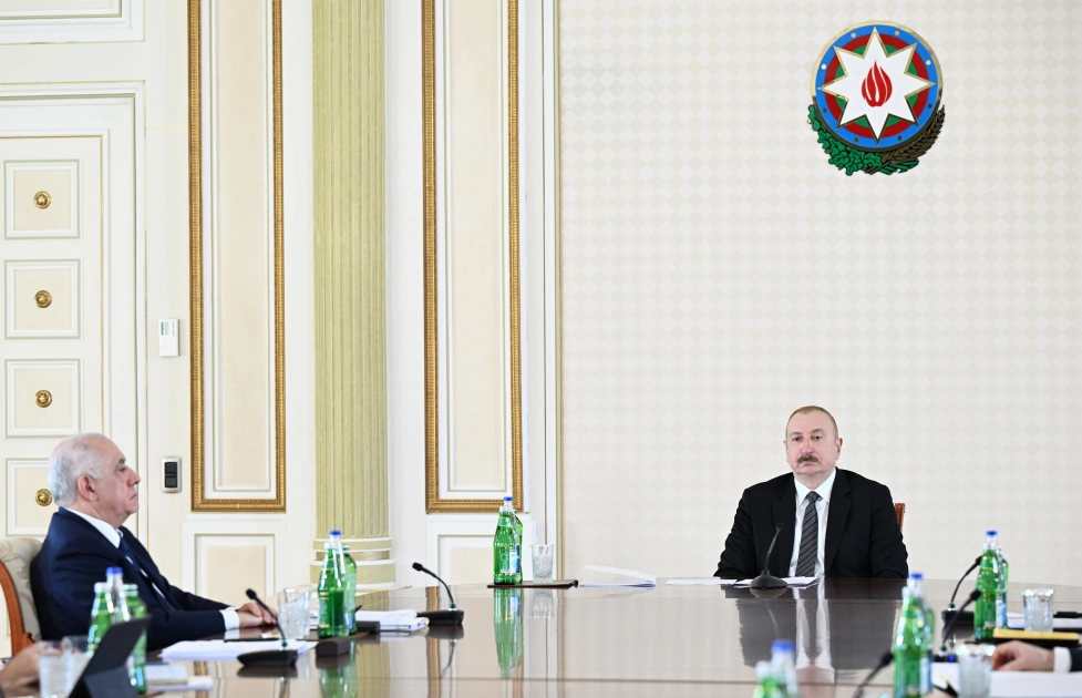 As a result of desalination of Caspian Sea water, the population will be provided with high-quality drinking water - President Ilham Aliyev
