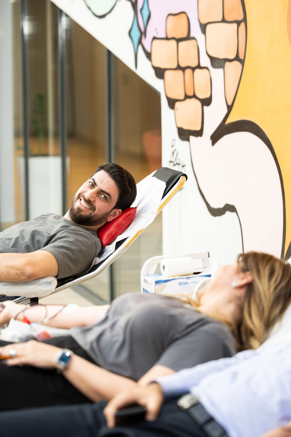 Blood donation initiative by Yelo Bank employees: "Donate Blood, Save Lives!" (PHOTO)