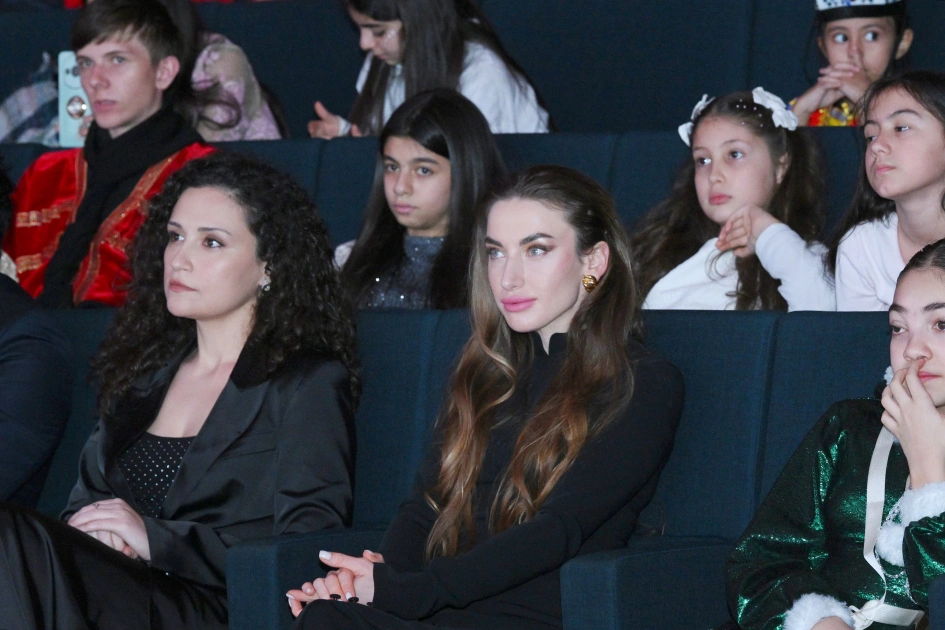 Heydar Aliyev Foundation VP Leyla Aliyeva and Alena Aliyeva attend awarding ceremony of Children’s Art Contest (PHOTO)
