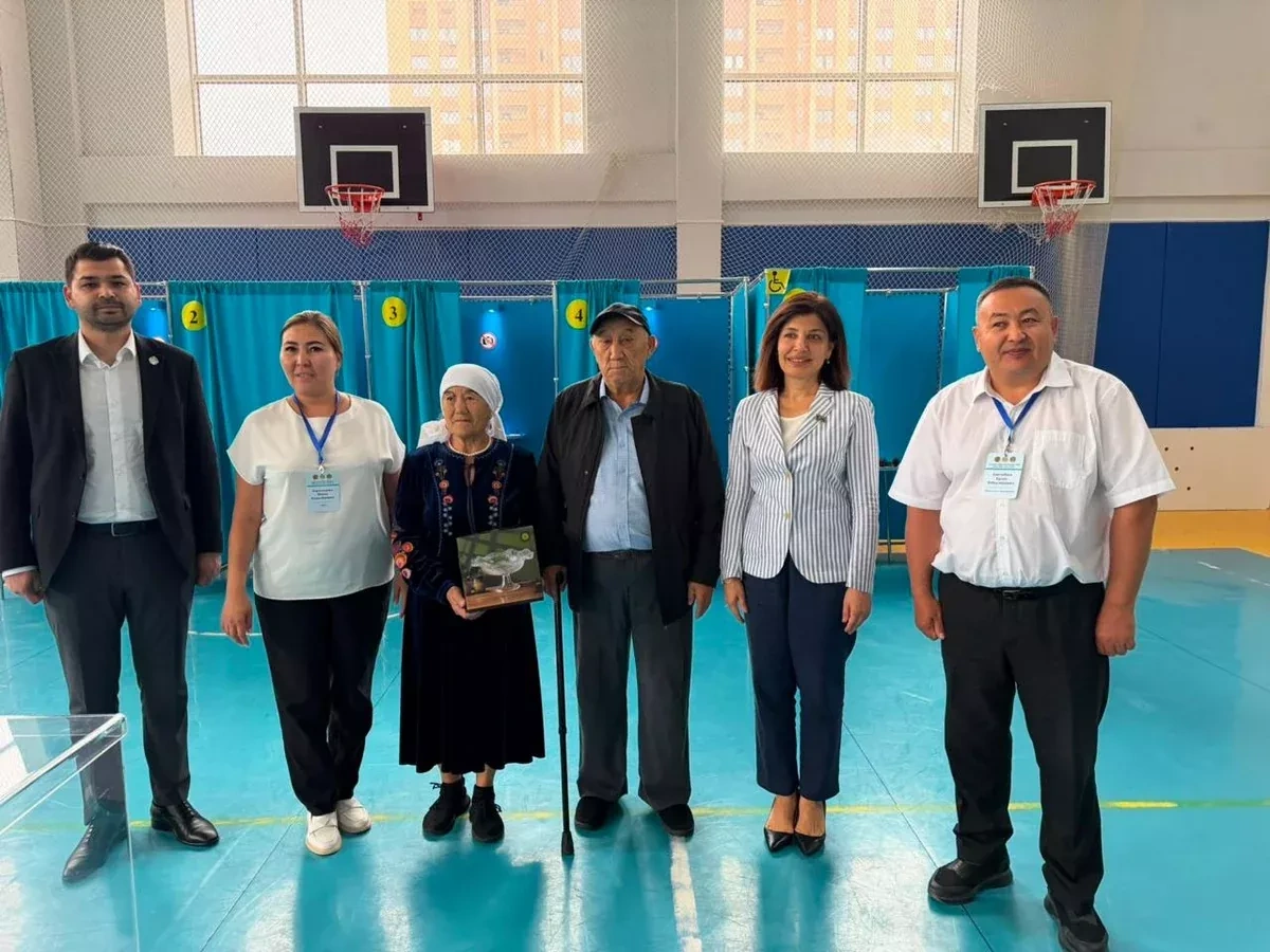 Azerbaijani MPs observe Kazakhstan’s parliamentary elections PHOTO