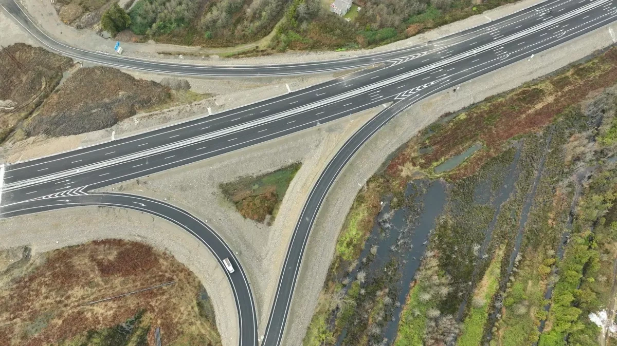 Georgia completes key section of East–West international highway